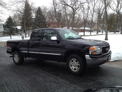 1999 gmc sierra 1500 slt extended cab pickup 3-door 5.3l