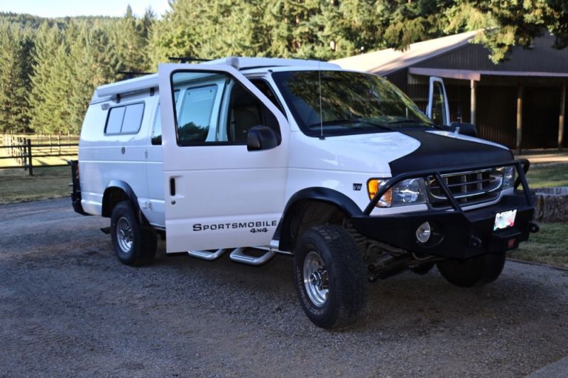 2000 ford e-series van 4x4 sportmobile