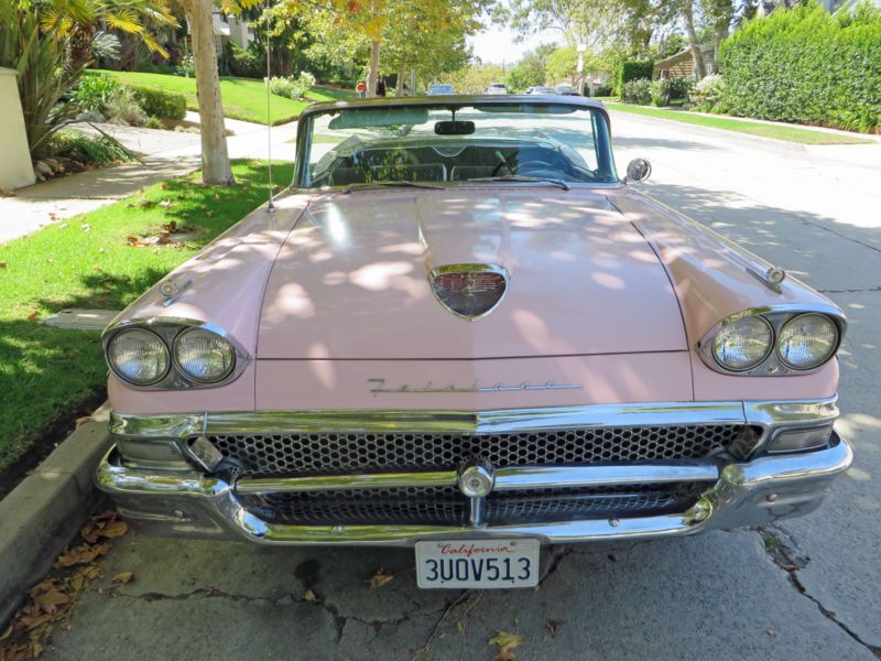 1958 ford fairlane fairlane skyliner hardtop convertible