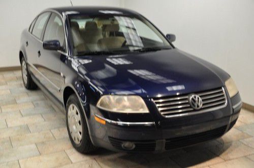 2001 volkswagen passat 1.8t low miles ext warranty