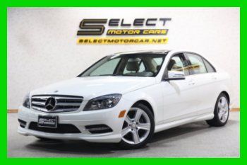 2011 mercedes-benz c300 4-matic-- "amg sport pkg"-- "navigation"-- "pano roof"