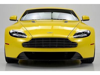 2012 Aston Martin V8 Vantage Coupe Sportshift II Sunburst Yellow Obsidian Black!, US $141,355.00, image 3