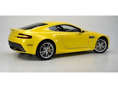 2012 Aston Martin V8 Vantage Coupe Sportshift II Sunburst Yellow Obsidian Black!, US $141,355.00, image 5