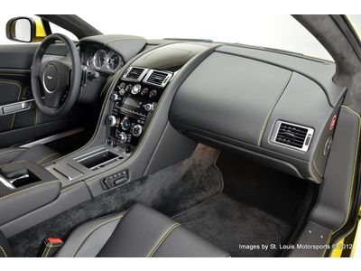 2012 Aston Martin V8 Vantage Coupe Sportshift II Sunburst Yellow Obsidian Black!, US $141,355.00, image 8