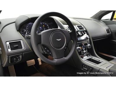 2012 Aston Martin V8 Vantage Coupe Sportshift II Sunburst Yellow Obsidian Black!, US $141,355.00, image 9