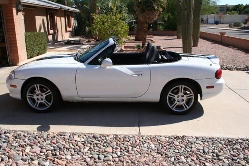 2004 mazda miata 5 spd ls convertible, well serviced arizona car