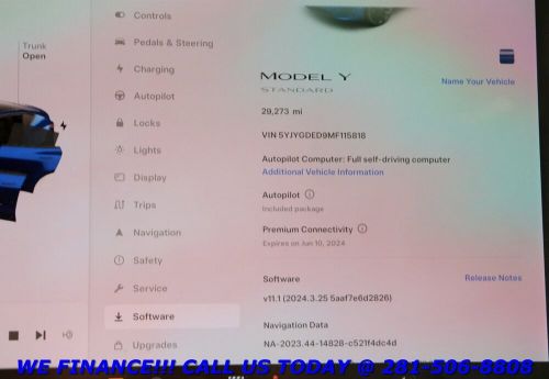 2021 Model Y 2021 FSD AUTOPILOT NAV PANO BLIND CAMERA 29K, US $29,995.00, image 10