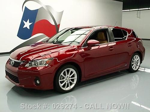 2011 lexus ct 200h hybrid sunroof ride ctrl xenons 12k texas direct auto