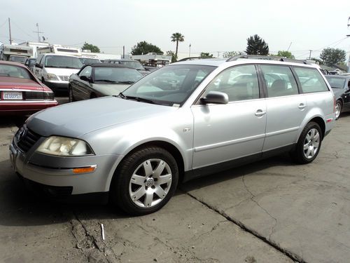 2002 volkswagen passat glx 4 motion wagon 4-door 2.8l, no reserve