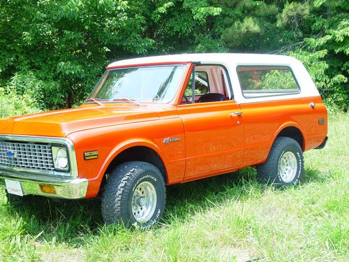 72 chevrolet k5 blazer restored