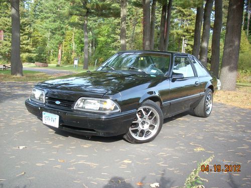 1993 ford mustang lx hatchback 2-door 5.0l new paint - low reserve