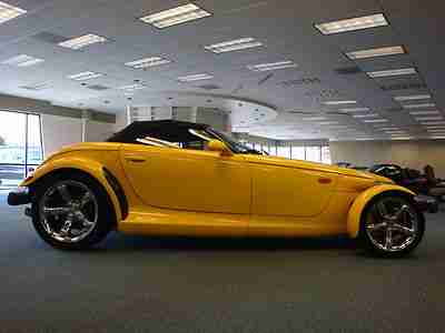 1999 PLYMOUTH PROWLER LOW MILES CHROME WHEELS RARE COLOR PERFECT HISTORY SAVE $, US $24,989.00, image 6
