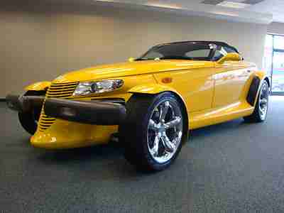 1999 PLYMOUTH PROWLER LOW MILES CHROME WHEELS RARE COLOR PERFECT HISTORY SAVE $, US $24,989.00, image 9