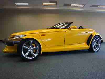 1999 PLYMOUTH PROWLER LOW MILES CHROME WHEELS RARE COLOR PERFECT HISTORY SAVE $, US $24,989.00, image 12