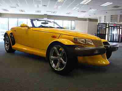 1999 PLYMOUTH PROWLER LOW MILES CHROME WHEELS RARE COLOR PERFECT HISTORY SAVE $, US $24,989.00, image 18