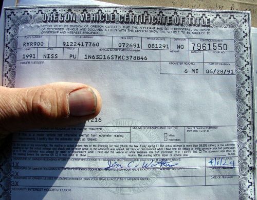 1991 Nissan Other Pickups, US $4,750.00, image 8