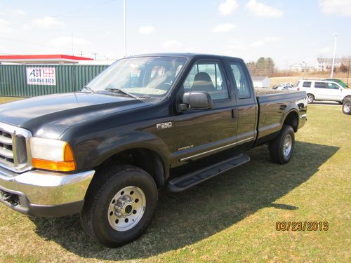 1999 ford f350 7.3 excab 8ft bed 4x4 1 owner truck
