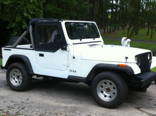 1989 jeep wrangler 2.4l 4 cylinder soft top northwest florida