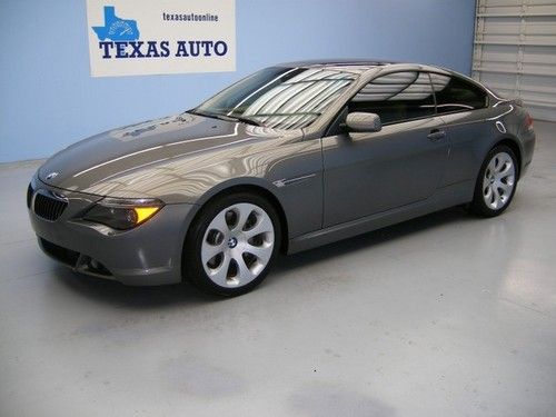 We finance!!!  2004 bmw 645ci sport pano roof nav auto xenon 6cd logic 7!!