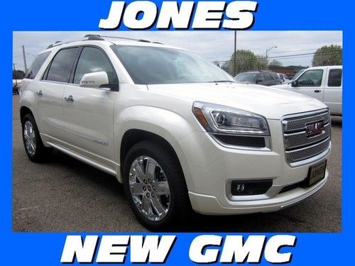 New 2013 gmc acadia denali msrp $50795