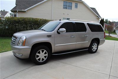 2007 cadillac caddy escalade esv awd htd seats chrome dvd nc we take trades