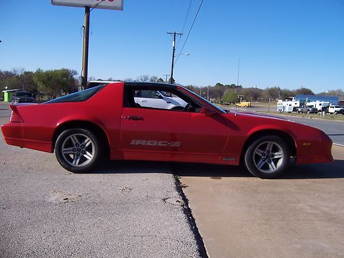 1986 chevrolet camaro z28 iroc-z coupe 2-door 5.0l t-tops