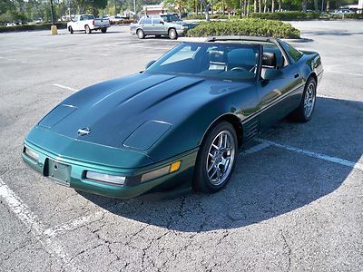 1993 chevrolet corvette, automatic, glass top, bose, z06 wheels, no reserve