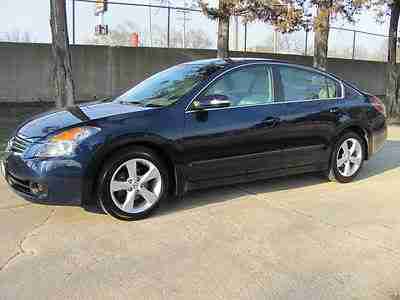2009 ALTIMA 3.5 SL SEDAN BLUE 1 OWNER CARFAX FACTORY WARRANTY BOOKS KEYS STICKER, image 2
