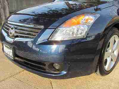 2009 ALTIMA 3.5 SL SEDAN BLUE 1 OWNER CARFAX FACTORY WARRANTY BOOKS KEYS STICKER, image 5