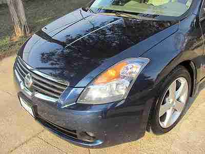 2009 ALTIMA 3.5 SL SEDAN BLUE 1 OWNER CARFAX FACTORY WARRANTY BOOKS KEYS STICKER, image 6
