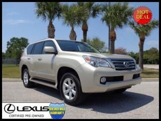 Lexus certified 2012 gx 460 awd navigation/comfort packages &amp; more! great price