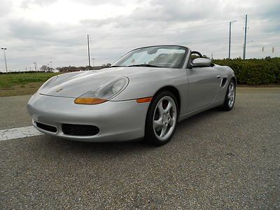 2000 porsche boxster s 6 speed manual 18" wheels top looks great ice cold air
