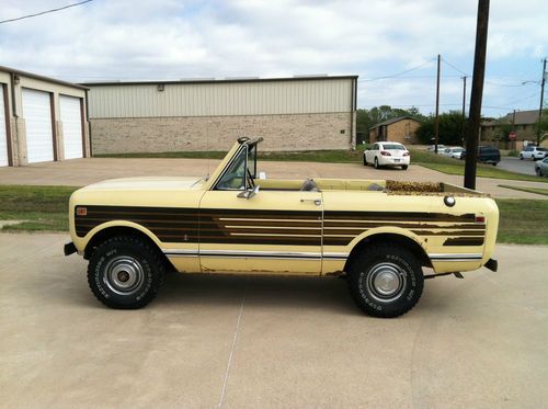 1978 international scout ii base sport utility 2-door 5.0l