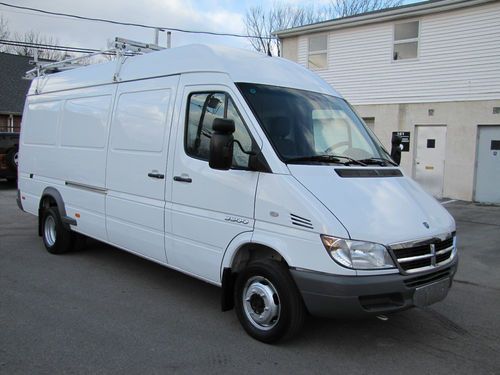 Dodge sprinter 3500 low miles cargo van! high top, long wheelbase, dual tires!!!