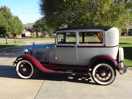 1929 ford model a sedan