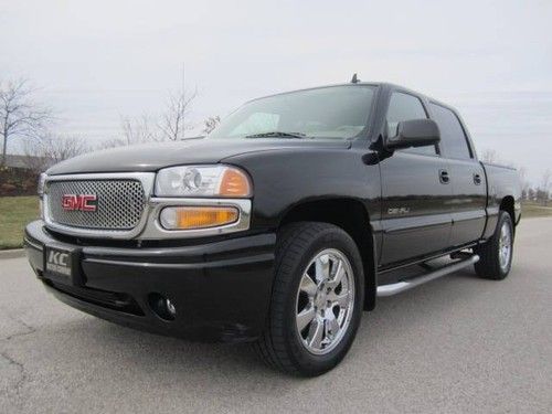 Crew cab denali awd 20's s/r bose heated leather and more!