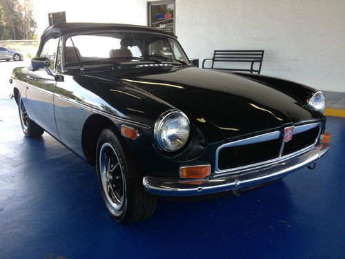 1974 mgb british green new top wpb fl!!!