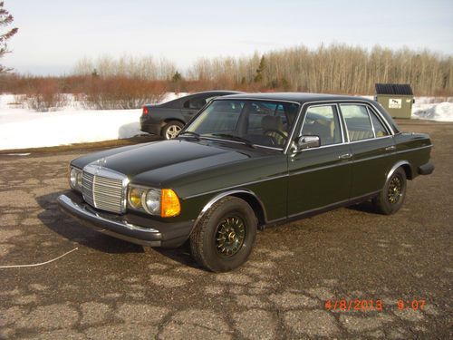 Mercedes benz 240d manual transmission 143k parchment