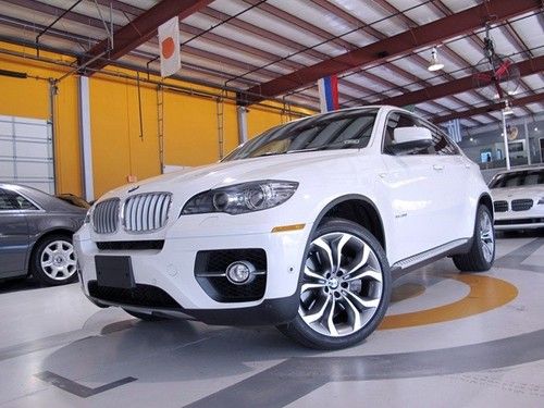 11 bmw x6 xdrive 50i awd 1-owner 41k navi heated-st cameras entry-drive hud pdc