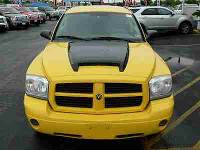 2006 DAKOTA QUAD CAB R/T V8 HIGH OUTPUT CD PLAYER AUX PORT CHROME WHEELS, image 3