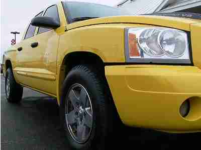 2006 DAKOTA QUAD CAB R/T V8 HIGH OUTPUT CD PLAYER AUX PORT CHROME WHEELS, image 6