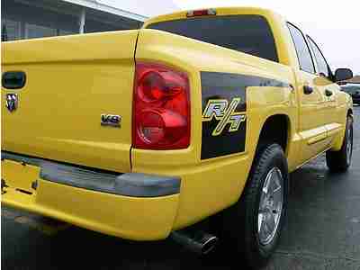 2006 DAKOTA QUAD CAB R/T V8 HIGH OUTPUT CD PLAYER AUX PORT CHROME WHEELS, image 8