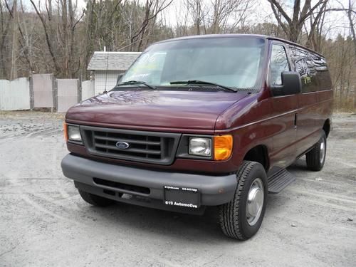 2006 ford econoline wagon e-350 xl super duty 12 passenger van leather