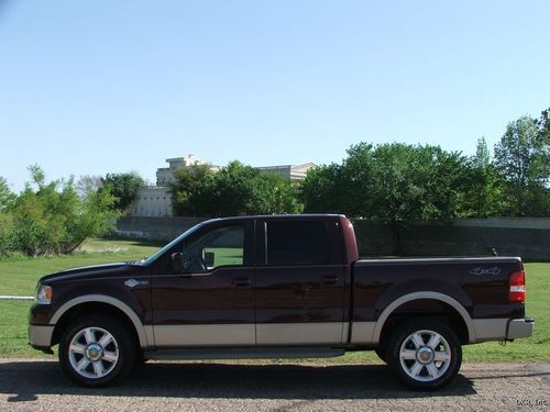 08 f150 super crew king ranch 4x4 nav roof 20's as clean as they come