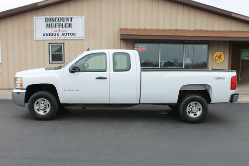 2008 chevrolet silverado 2500 hd wt extended cab pickup 4-door 6.0l