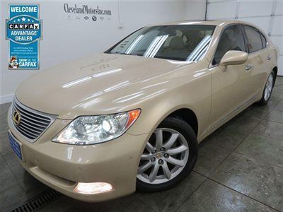 2007 ls460 navigation r.camera xenon park.aid cool seat carfax we finance 27,995