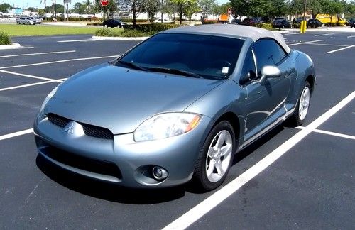 Mitsubishi eclipse spyder convertible 2-door clean title carfax heated seats