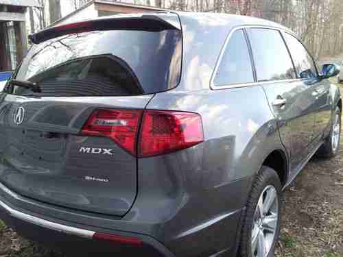 2011 MDX Tech Package Gray flood vehicle with MV907 certificate 7 Seater 3rd row, image 12