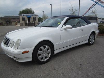 2001 mercedes-benz clk-class 2dr conv 3.2