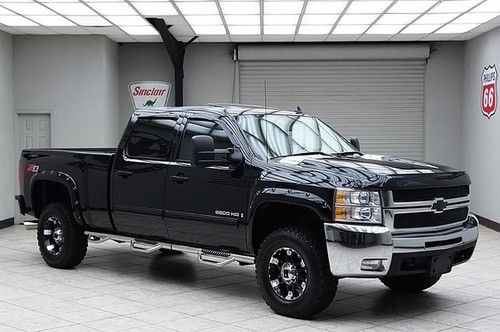 2009 chevy 2500hd ltz 4x4 z-71 diesel sunroof rear camera heated leather bose
